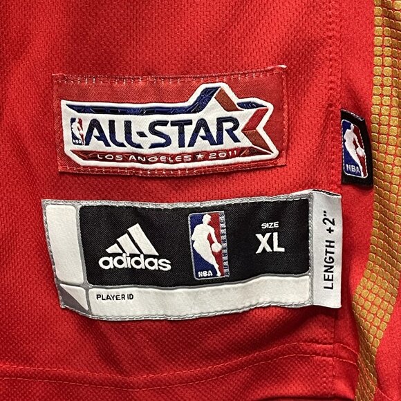 Adidas NBA All-Star 2011 The West Red Jersey XL Pau Gasol Los Angeles Lakers - Picture 3 of 9
